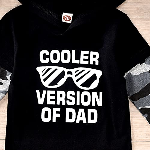 Toddler Baby Boys Hoodie Sweatshirt Outfits Spring Winter Sweatsuits Clothes Sets (Black, 18-24 Months) from 