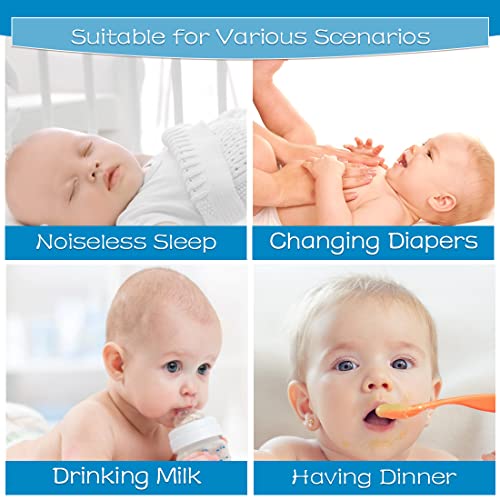 2 Pack Waterproof Crib Mattress Protector, Quilted Fitted Baby Mattress Cover, Extra Soft Breathable Toddler Mattress Pad 52x28-fits up to 9" , White by GRT