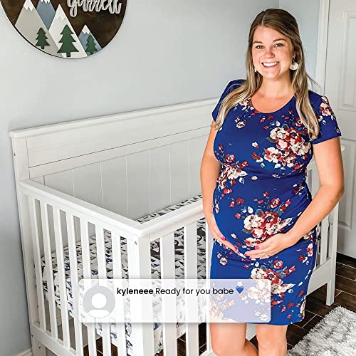 Delta Children Fancy 4-in-1 Convertible Baby Crib, Bianca White from Delta Children