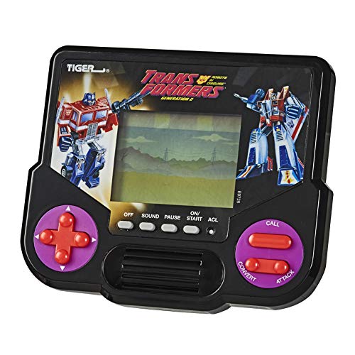 Tiger Electronics Transformers Robots in Disguise Generation 2 Electronic LCD Video Game Retro-Inspired 1 Player Handheld Game Ages 8 and Up from Hasbro