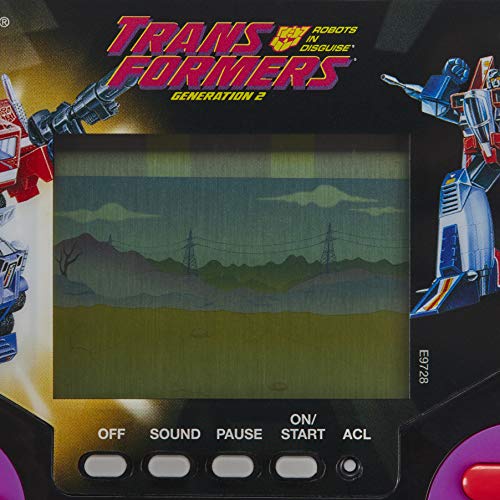 Tiger Electronics Transformers Robots in Disguise Generation 2 Electronic LCD Video Game Retro-Inspired 1 Player Handheld Game Ages 8 and Up from Hasbro