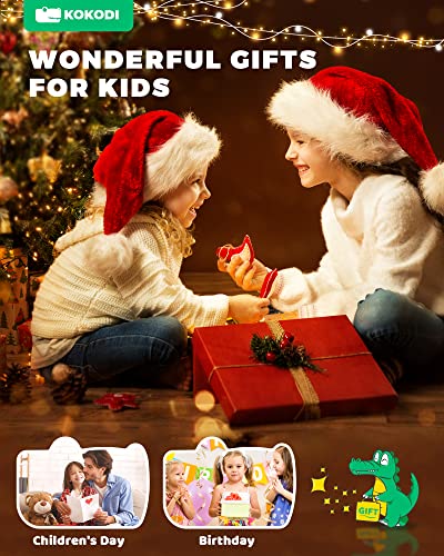 KOKODI LCD Writing Tablet, 10 Inch Colorful Toddler Doodle Board Drawing Tablet, Erasable Reusable Electronic Drawing Pads, Educational and Learning Toy for 3-6 Years Old Boy and Girls from KOKODI