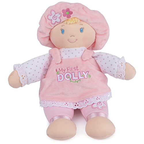 GUND My First Dolly Stuffed Plush Blonde Doll, 12" by Gund