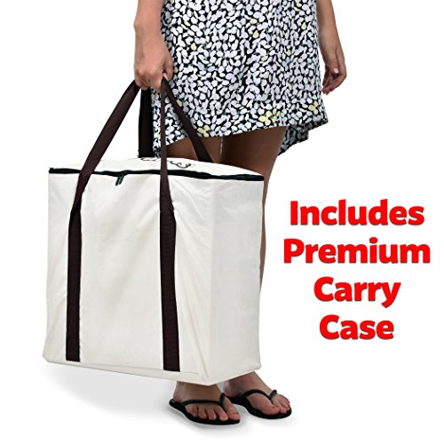 GoSports Giant Wooden Toppling Tower Includes Bonus Rules with Gameboard Made from Premium Gray Stained Blocks by P&P Imports, LLC [SPORTS]