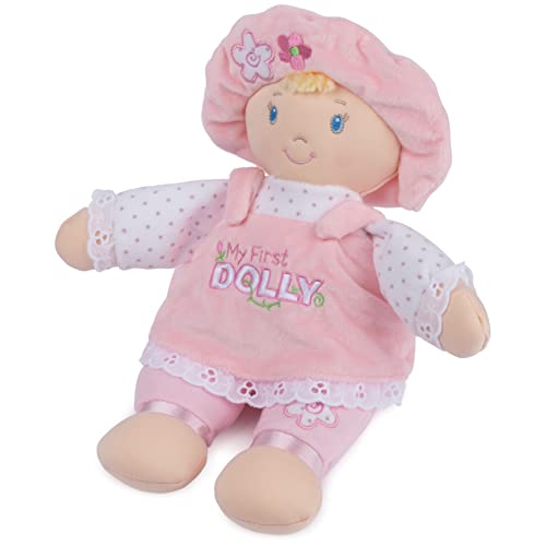 GUND My First Dolly Stuffed Plush Blonde Doll, 12" by Gund