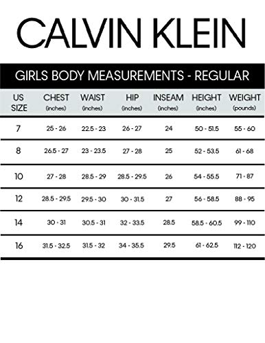 Calvin Klein Girls' Sleeveless Party Dress, Fit and Flare Silhouette, Round Neckline & Back Zip Closure, Black, 8 by Calvin Klein