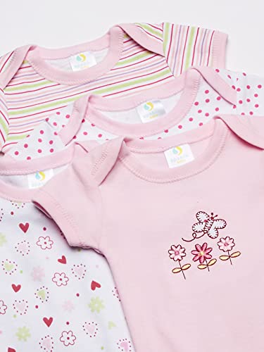 SpaSilk Essential Newborn Baby Layette Set - 0-6 Months - Pink Girl, Set of 23 from Layette Spasilk