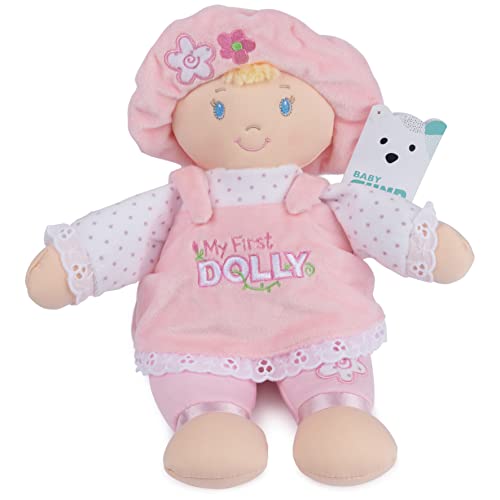 GUND My First Dolly Stuffed Plush Blonde Doll, 12" by Gund