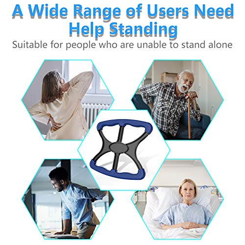 Lift Assists Standing Aid-Handicap Bar with No-Slip Grip Handles, Portable Lift Aid to Transfer Elderly, Senior, Bariatric, Patient or Disabled Assists Caregiver or Nurse, As Seen On TV from KFF