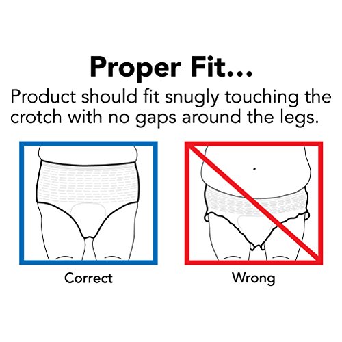 Tranquility Premium Overnight Disposable Absorbent Underwear (DAU) (Medium - 18 Count), White by Principle Business Enterprises/Incontinence