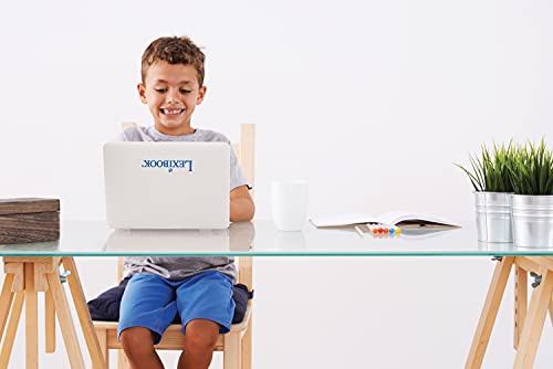 Lexibook - Educational and Bilingual Laptop Spanish/English - Toy for Children with 124 Activities to Learn Mathematics, Dactylography, Logic, Clock Reading, Play Games and Music - JC598i2 by Lexibook