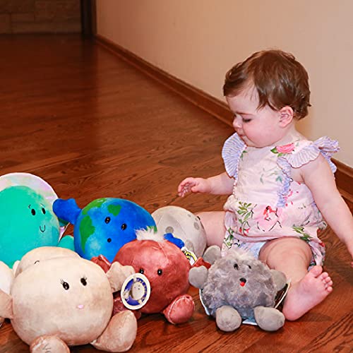 Celestial Buddies Solar System Set 12 Piece Buddy Science Astronomy Space Educational Plush Blue Planet Toys from Celestial Buddies