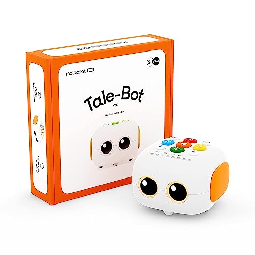 MATATALAB TaleBot Pro Coding Robot for Kids Ages 3-5, Educational Learning Toys, Interactive STEM Toys, Screen-Free Toys for Kids to Learn Coding Basics from MATATALAB