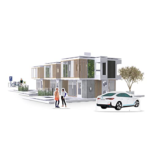 Arckit A500 Building Blocks Kit, STEM Educational Learning Toy, Miniature Model House Kit, Architecture Gift for Teens and Adults from Arckit