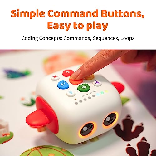 MATATALAB TaleBot Pro Coding Robot for Kids Ages 3-5, Educational Learning Toys, Interactive STEM Toys, Screen-Free Toys for Kids to Learn Coding Basics from MATATALAB