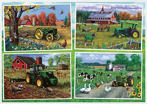 Ravensburger 16837 John Deere Classic 500 PC Large Format Puzzles for Adults â Every Piece is Unique, Softclick Technology Means Pieces Fit Together from Ravensburger