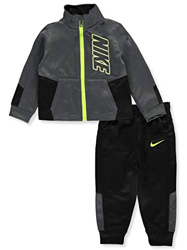 Nike Baby Boys' 2-Piece Tracksuit Pants Set - Black, 18 Months from Nike