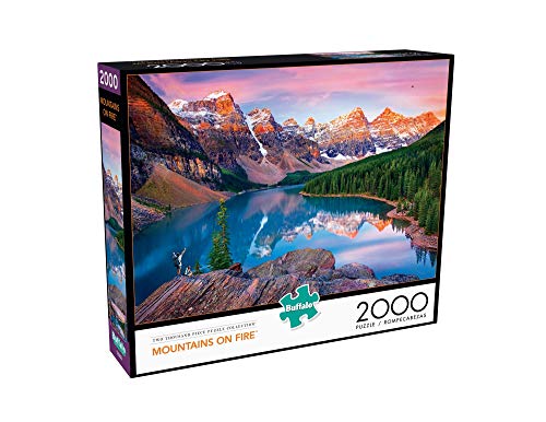 Buffalo Games - Mountains On Fire - 2000 Piece Jigsaw Puzzle from Buffalo Games
