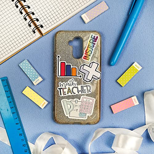 BulbaCraft 100Pcs Small Math Stickers for Students - Funny Math Gifts for Women and Men, Math Related Stickers, Funny Math Nerd Gifts, Funny Gifts for Math Lovers, Math Jokes for Mathy Folks, Math Decals from VictorySell