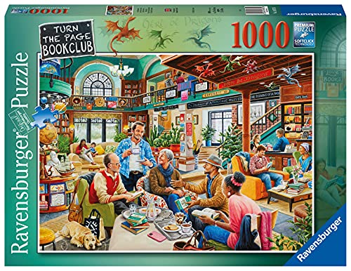 Ravensburger Turn The Page Bookclub 1000 Piece Jigsaw Puzzles for Adults & Kids Age 12 Years Up from Ravensburger