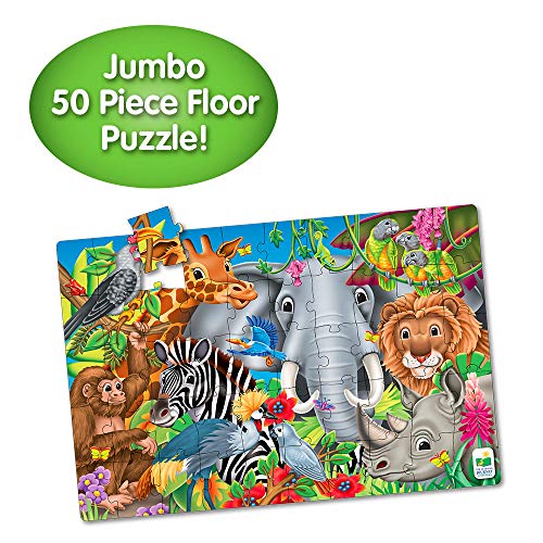 The Learning Journey: Jumbo Floor Puzzles - Animals of The World - Kids Puzzles, Kids Floor Puzzles For Kids Ages 4-8, Animal Puzzle, Award Winning Educational Toys from The Learning Journey International