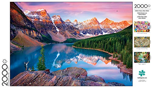 Buffalo Games - Mountains On Fire - 2000 Piece Jigsaw Puzzle from Buffalo Games