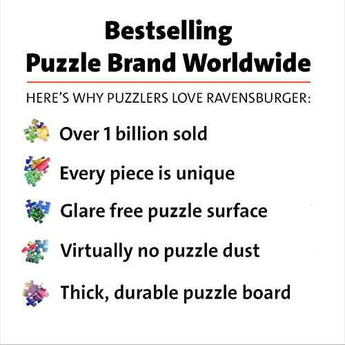 Ravensburger at The Birdbath 500 Piece Large Format Jigsaw Puzzle for Adults - 16793 - Every Piece is Unique, Softclick Technology Means Pieces Fit Together Perfectly by Ravensburger