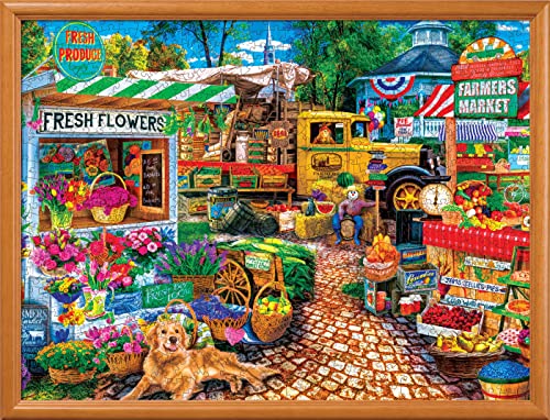MasterPieces 750 Piece Jigsaw Puzzle for Adult, Family, Or Kids - Sale On The Square 18"X24" - Family Owned American Puzzle Company from Masterpieces