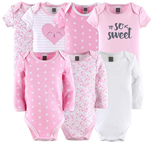 The Peanutshell Newborn Layette Gift Set for Baby Girls - 23 Piece Newborn Girl Clothes & Accessories Set - Fits Newborn to 3 Months - Floral from Farallon Brands