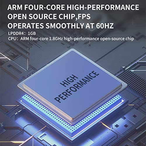 Powkiddy RK2023 Handheld Retro Gaming Console with 20000 Games, 16G+128G 3.5 Inch Portable Arcade Video Game Console for Kids Adults, Support 3 Person Game Battle, HDMI Output by DECI