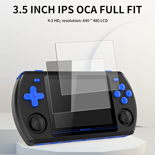Powkiddy RK2023 Handheld Retro Gaming Console with 20000 Games, 16G+128G 3.5 Inch Portable Arcade Video Game Console for Kids Adults, Support 3 Person Game Battle, HDMI Output by DECI