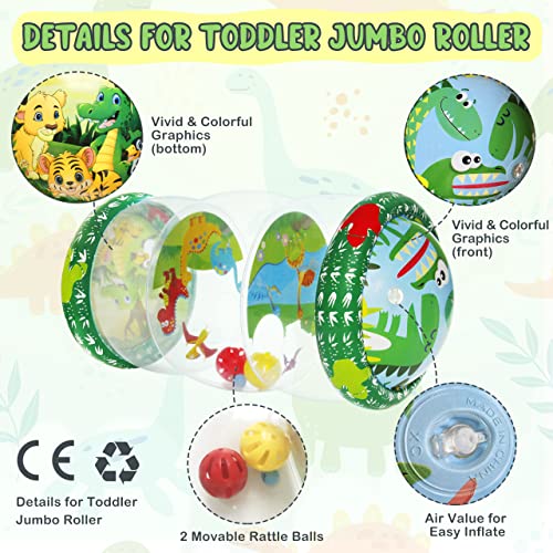 ZMLM Baby Beginner Crawling Toys: Infants Crawl Climbing Ball Best Educational Games Roller for 3-12 Months 1 2 3 Years Old Toddler Gifts for Christmas|Birthdays|Tummy Time|Outdoor|Indoor Activities from ZMLM