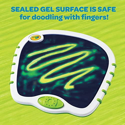 My First Crayola Touch Lights, Musical Doodle Board, Toddler Toy, Gift, White, Green from Crayola