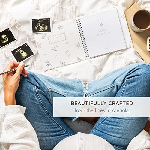 Keepsake Pregnancy Journal to Cherish Forever - A Pregnancy Book to Capture Every Milestone of Mom & Babyâs 9-Month Journey - Pregnancy Baby Journal for Expecting First Time Moms & Experienced Moms by ZIRI & ZANE