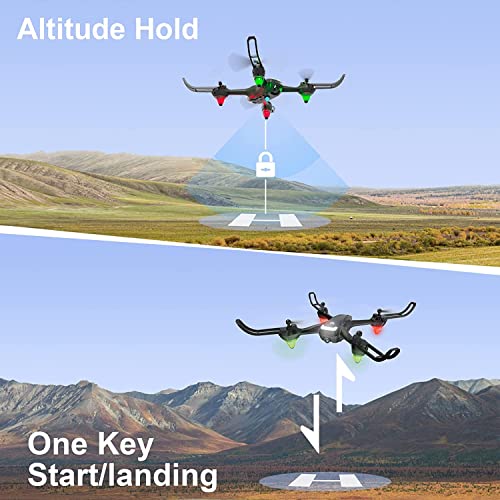 UNTEI EC100 Drones with Camera 2K for Kids Adults,HD FPV Live Video Camera Drones RC Quadcopters for Beginners, Gravity Control, Altitude Hold, Headless Mode,Speed Adjustment, 3D Flips, Funny Toys Gifts for Boys Girls by UNTEI