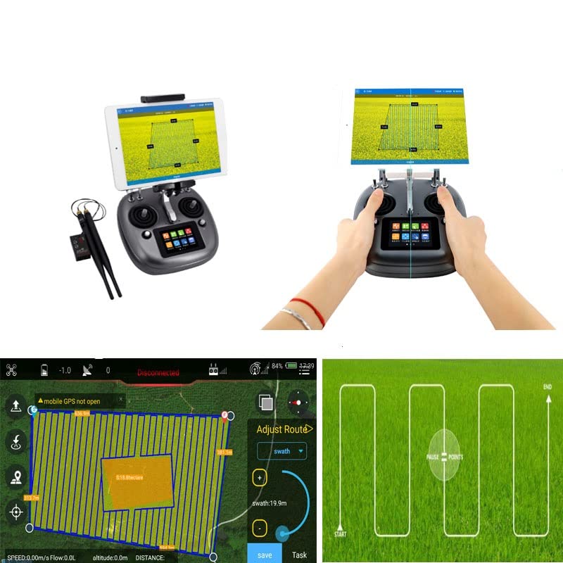 30 liters uav drone crop sprayer with gps for agriculture spraying fumigate by SWT