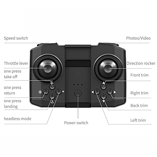 Super Small Mini Drones with Camera for Adults 4K Drones for Kids Beginners Toy Quadcopter with APP FPV Video, Altitude Hold, Headless Mode, Trajectory Flight, 360Â° flip (1 Battey&1080P WiFi Camera, Orange) by Lozenge