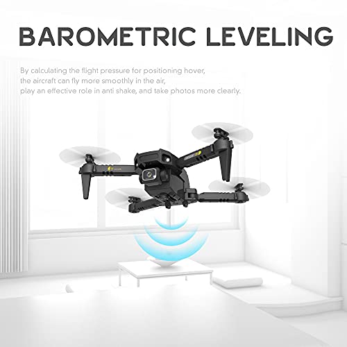 Super Small Mini Drones with Camera for Adults 4K Drones for Kids Beginners Toy Quadcopter with APP FPV Video, Altitude Hold, Headless Mode, Trajectory Flight, 360Â° flip (1 Battey&1080P WiFi Camera, Orange) by Lozenge