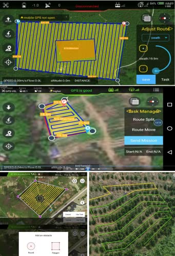 30 liters uav drone crop sprayer with gps for agriculture spraying fumigate by SWT