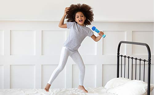 Baby Shark Singalong Microphone for Kids, Toy Microphone with Built-in Music and Flashing Lights, Baby Shark Toy for Kids Aged 3 and Up by Kid Designs