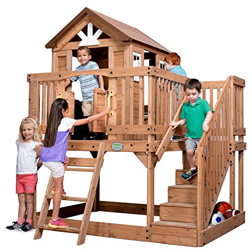 Backyard Discovery 1605336 Scenic Heights All Cedar Playhouse from Backyard Discovery