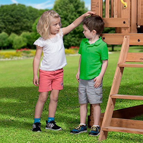 Backyard Discovery 1605336 Scenic Heights All Cedar Playhouse from Backyard Discovery