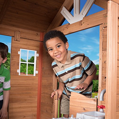 Backyard Discovery 1605336 Scenic Heights All Cedar Playhouse from Backyard Discovery