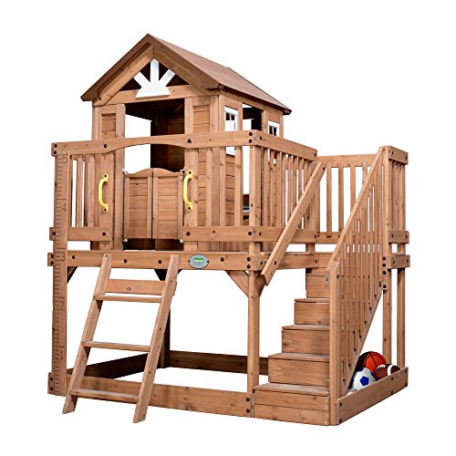 Backyard Discovery 1605336 Scenic Heights All Cedar Playhouse from Backyard Discovery