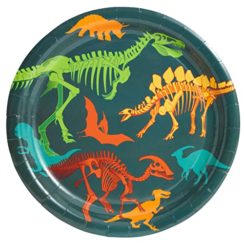 Dinosaur Party Bundle, Includes Plates, Napkins, Cups, and Cutlery (24 Guests,144 Pieces) from Juvale