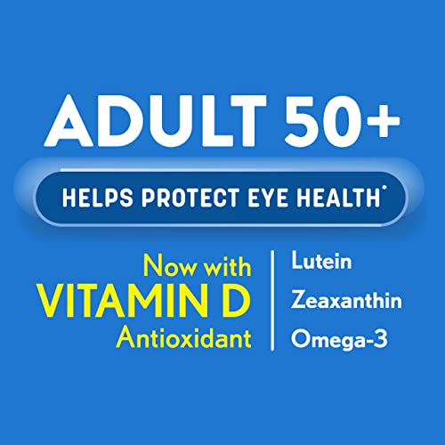 Ocuvite Eye Vitamin & Mineral Supplement, Contains Zinc, Vitamins C, E, Omega 3, Lutein, & Zeaxanthin, 90 Softgels by Bausch & Lomb