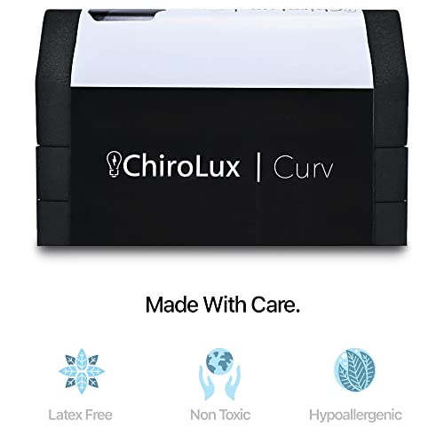 ChiroLux Curv | Cervical Neck Traction Device & Neck Posture Corrector. This Chiropractic Tool is A Denneroll Cervical Neck Wedge, Neck Curve Restorer & Cervical Traction Device for Neck Pain Relief from ChiroLux