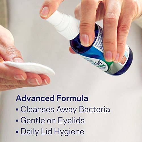 TheraTears Sterilid Antimicrobial Eyelid Cleanser and Facial Wash, with Hypochlorous Acid, 59 mL, 2 Fl oz Spray by Prestige Consumer Healthcare