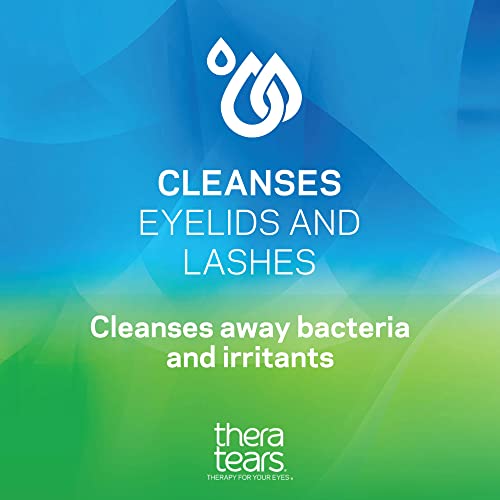 TheraTears Sterilid Antimicrobial Eyelid Cleanser and Facial Wash, with Hypochlorous Acid, 59 mL, 2 Fl oz Spray by Prestige Consumer Healthcare