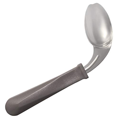 Right Handed Grip Easy Offset Spoon by Rehabilitation Advantage